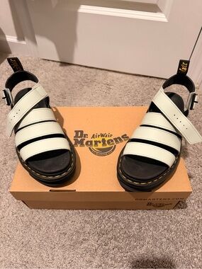 Dr. Martens mint green Sandals